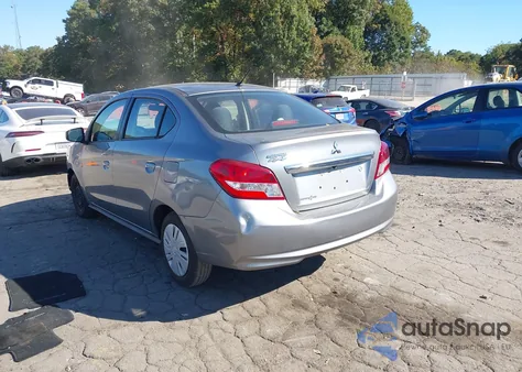 2020 Mitsubishi Mirage G4 Es z USA, uszkodzony, nr VIN ML32F3FJ9LHF08388